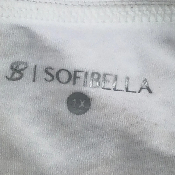 NEW Sofibella Skort Size 1X Airflow Mesh Overlay 14” Tennis Pickleball Sporty - Picture 3 of 13